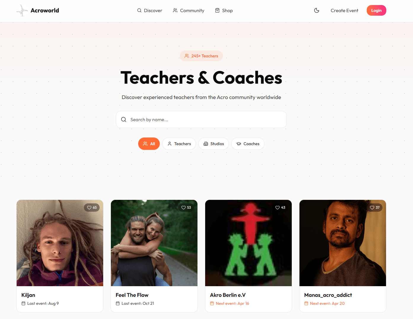 Teacher-Verzeichnis